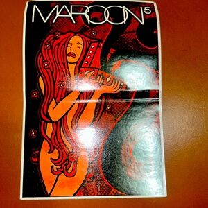 Maroon 5 Vtg Sticker new